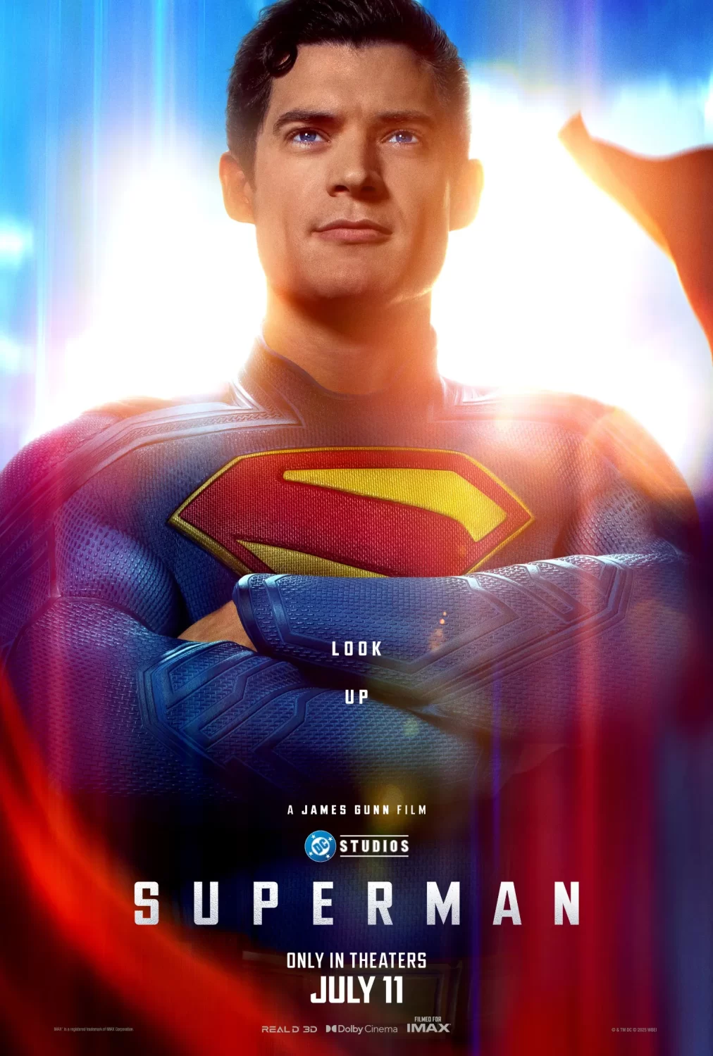david corenswet superman poster