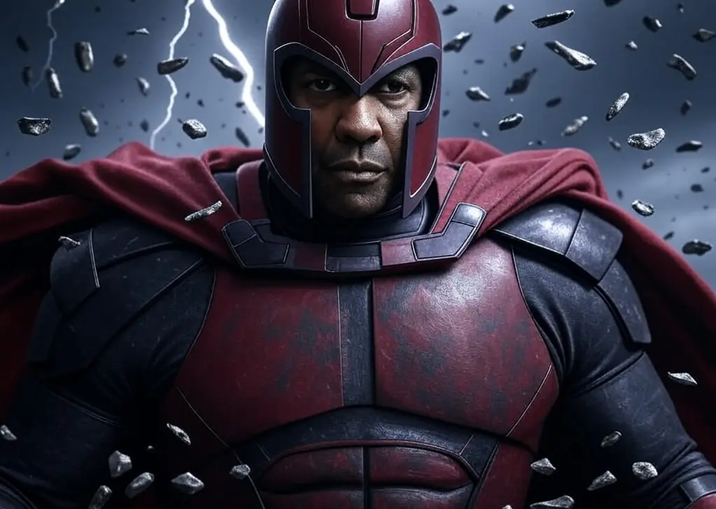 denzen washington magneto xmen fan art denzen washington magneto xmen fan art