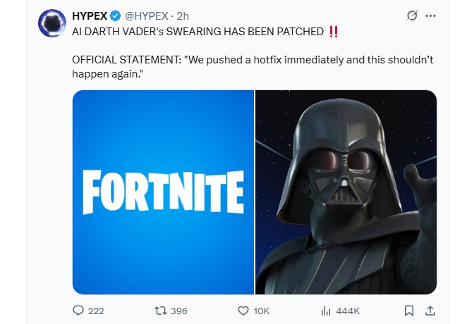 fortnite darth vader ai fortnite darth vader ai