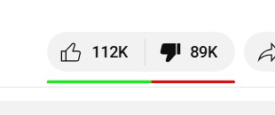 ironheart youtube dislikes