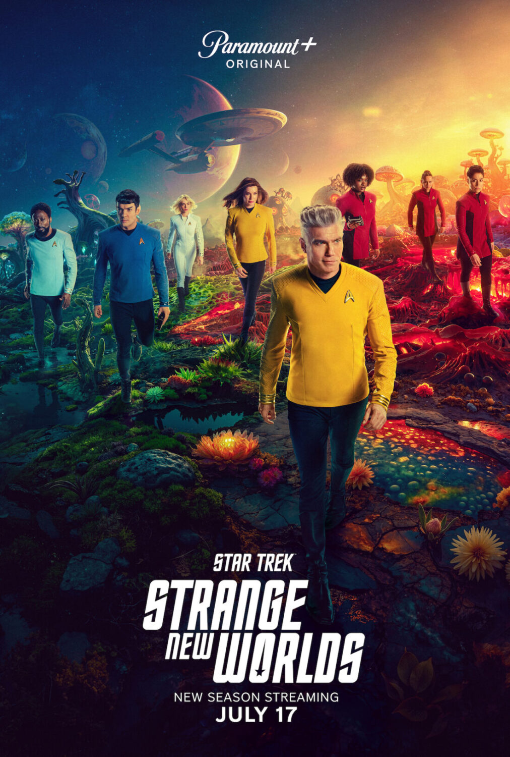 star trek strange new world season 3 poster star trek strange new world season 3 poster