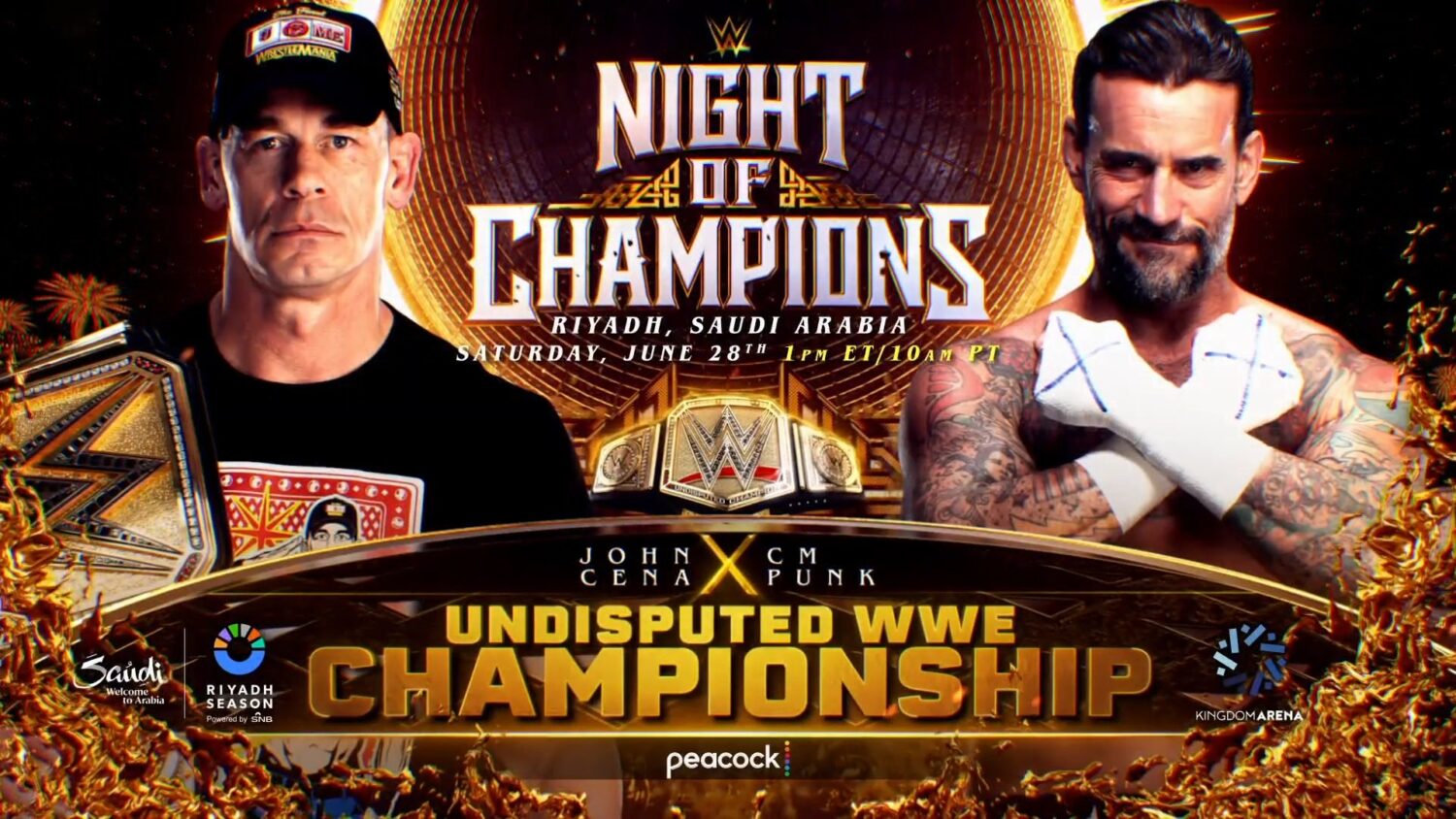 cena cm punk night champions cena cm punk night champions