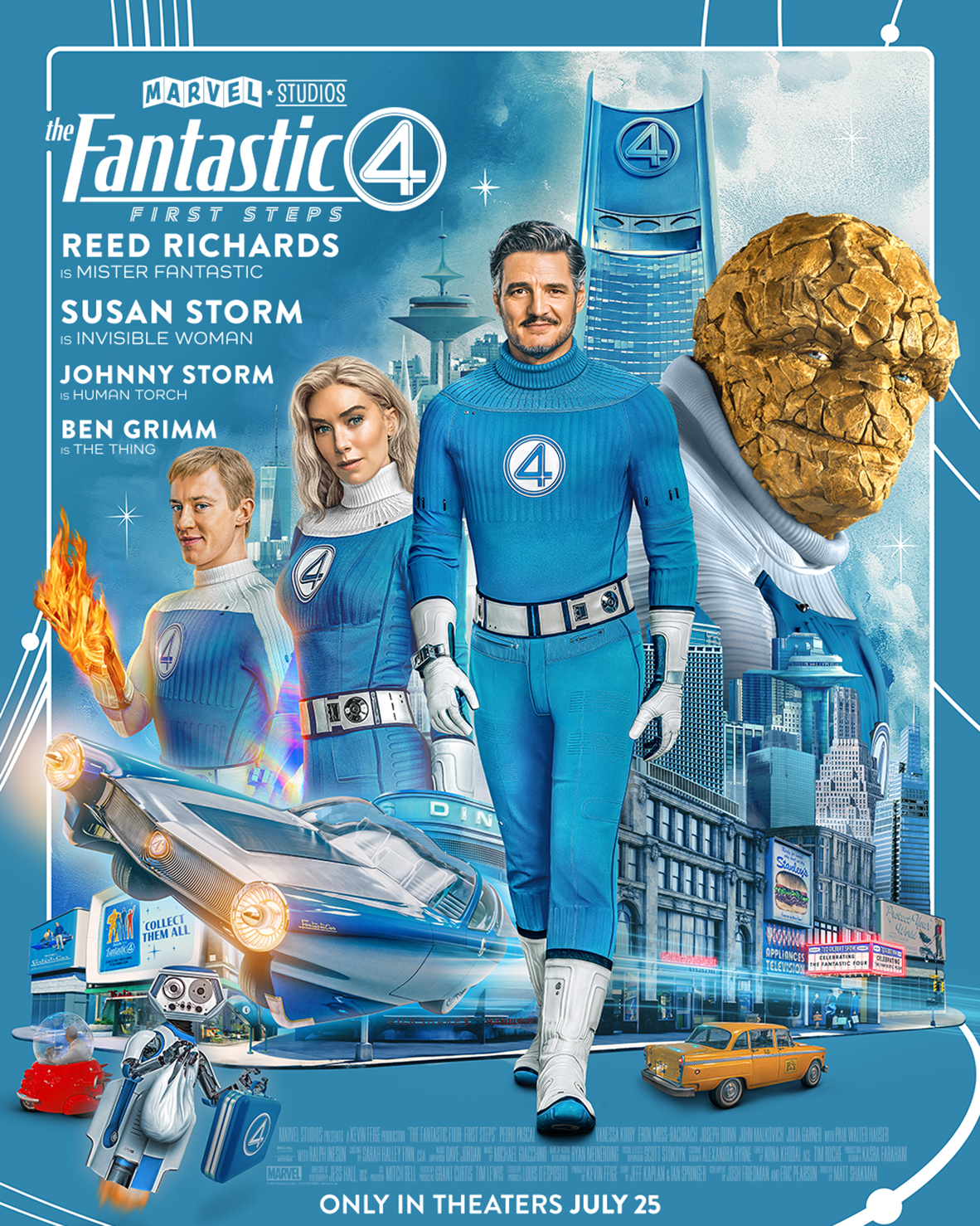fantastic four first steps tickets poster