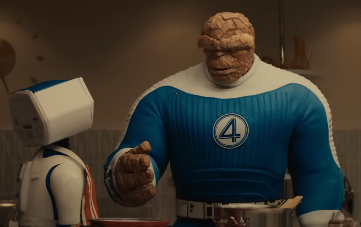 fantastic four trailer the thing