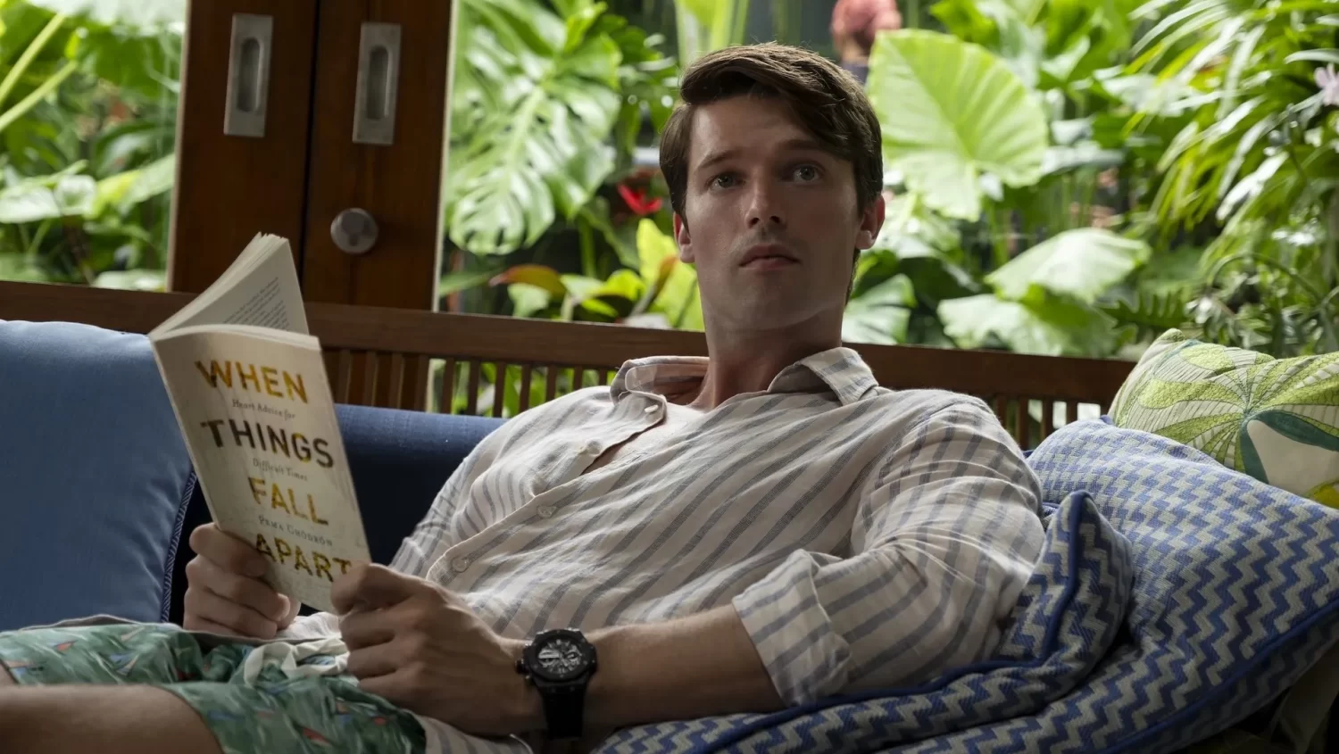 patrick schwarzenegger white lotus patrick schwarzenegger white lotus