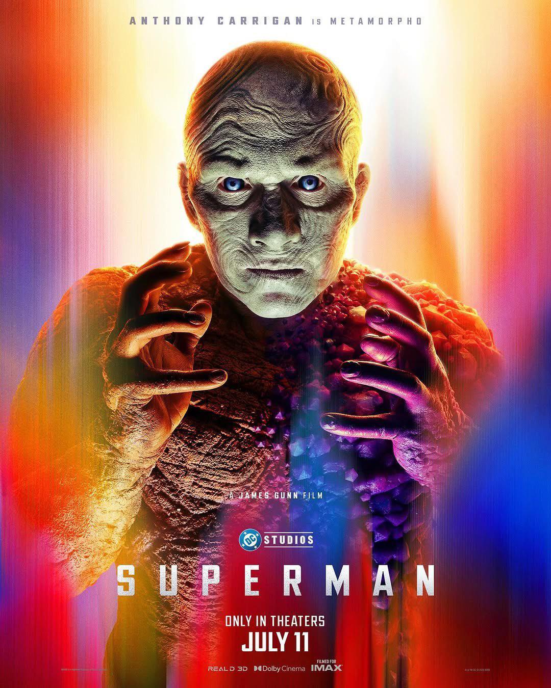 superman metamorpho poster superman metamorpho poster