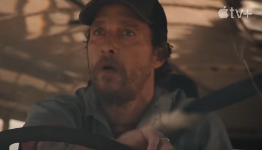 the lost bus trailer apple matthew mcconaughey movie.webp