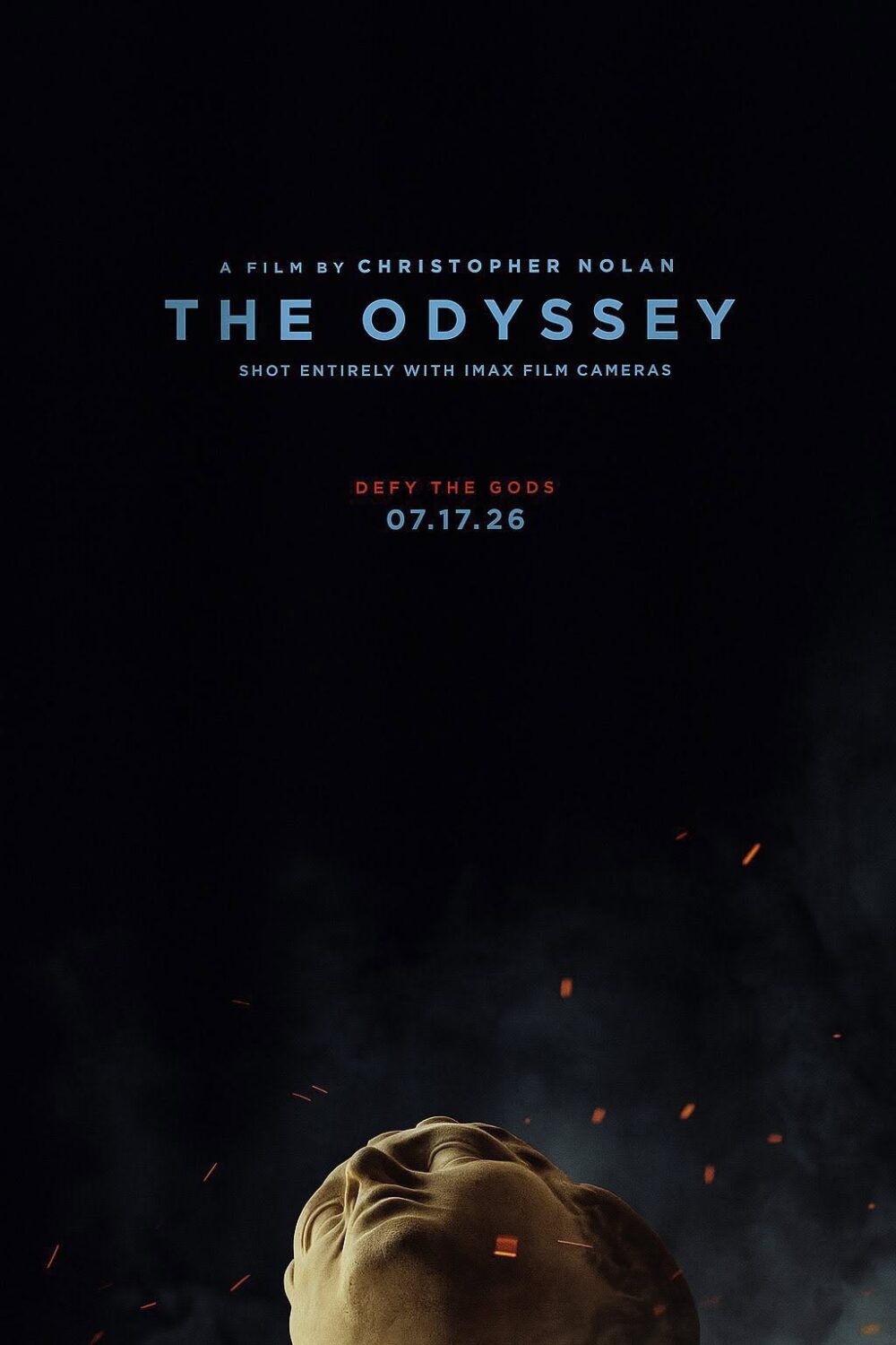 christopher nolan the odyssey poster