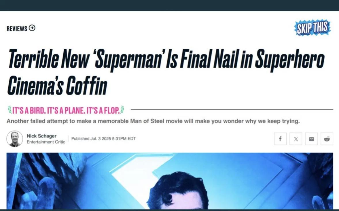 daily beast superman review daily beast superman review