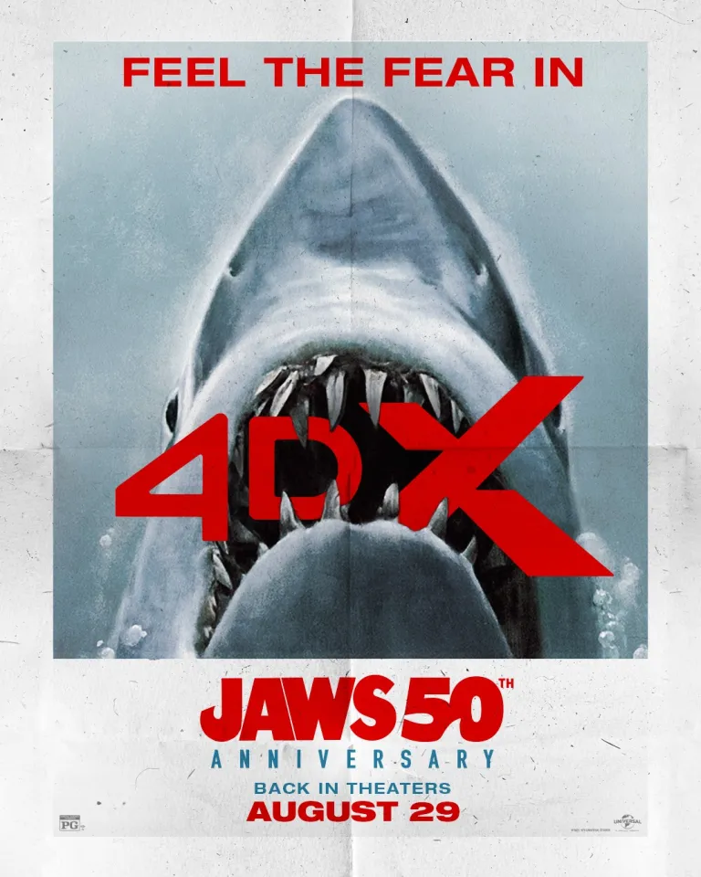 jaws 50th anniversary poster jaws 50th anniversary poster