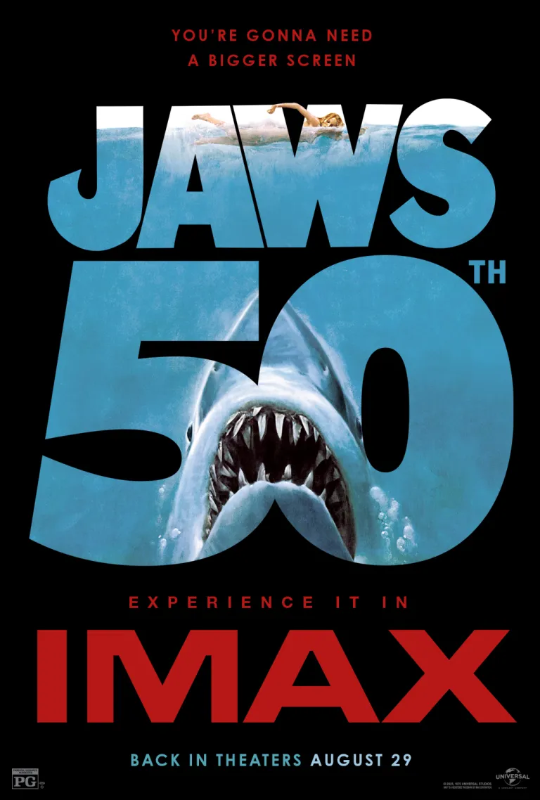 jaws 50th anniversary poster jaws 50th anniversary poster