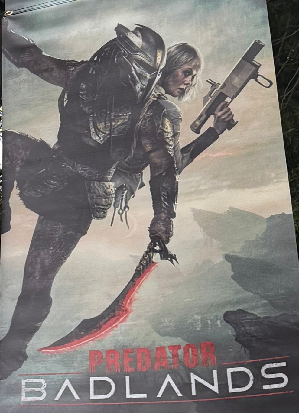 predator badlands leaked poster predator badlands leaked poster
