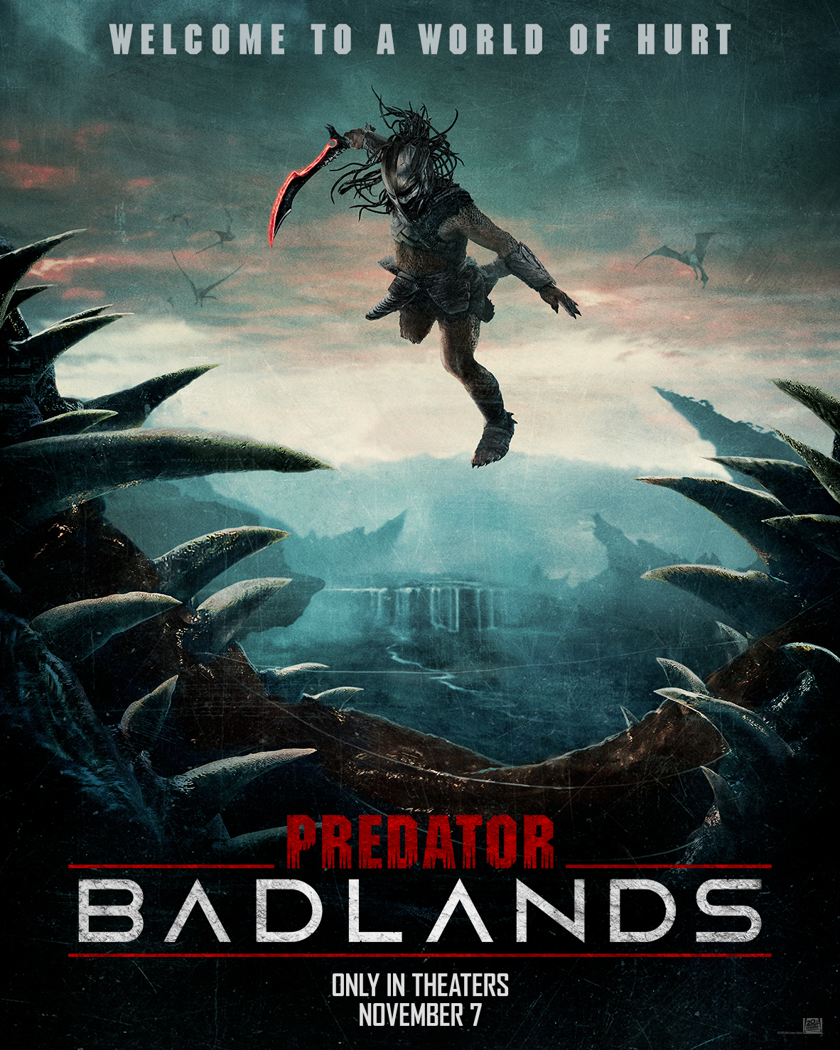 predator badlands poster predator badlands poster