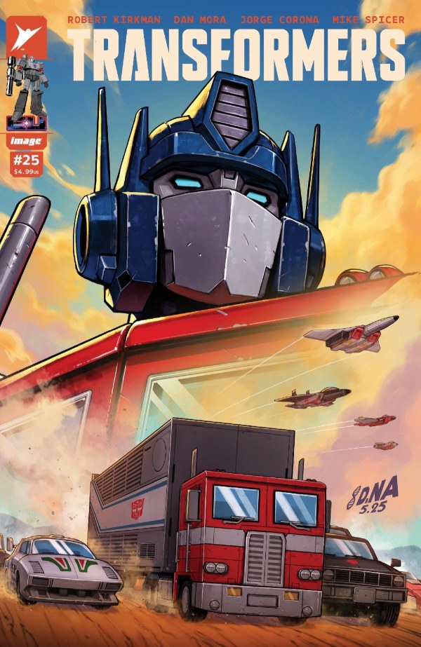transformers 25 robert kirkman