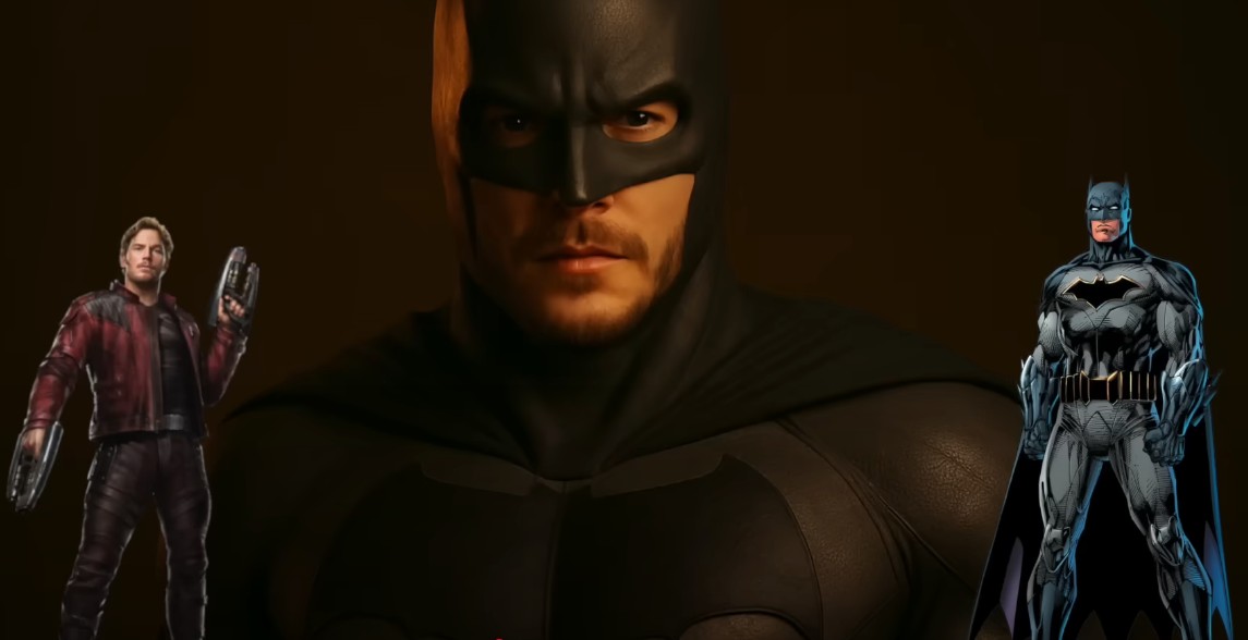chris pratt batman fan art chris pratt batman fan art
