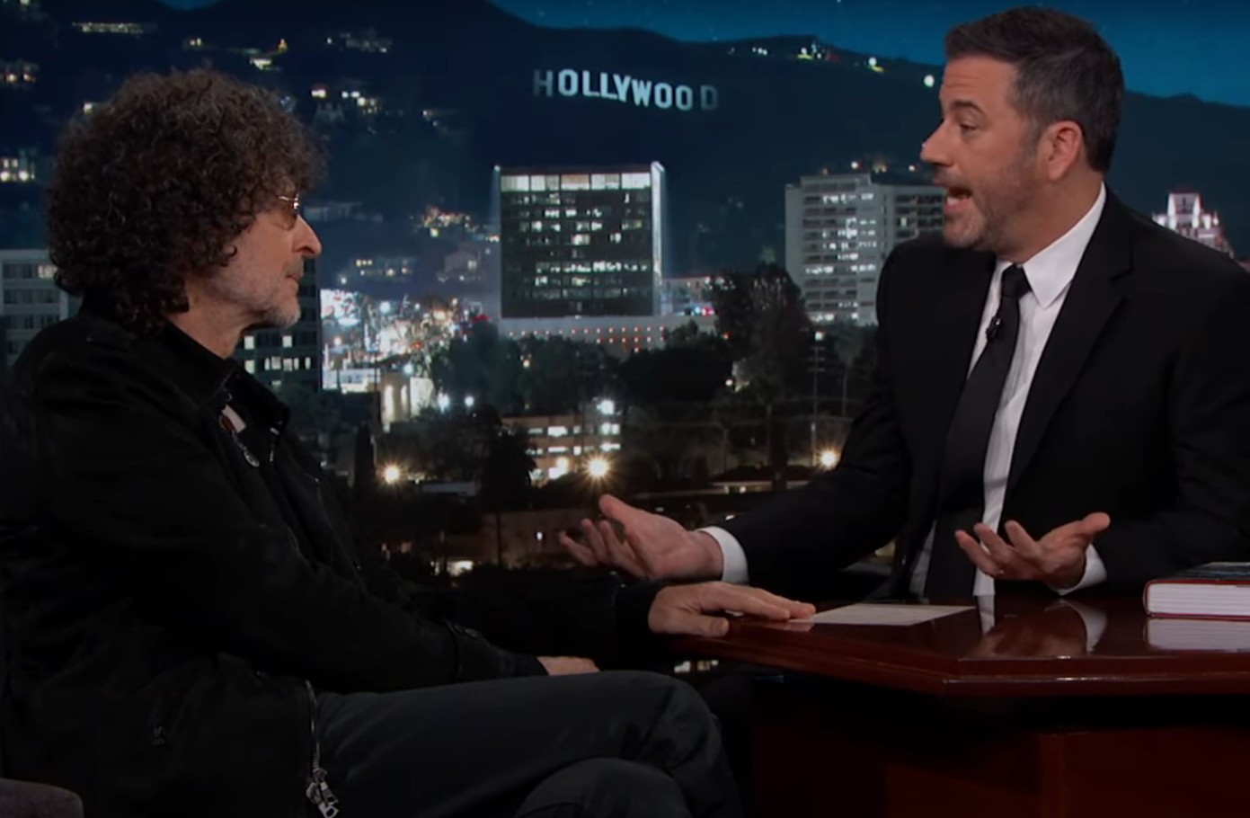 howard stern jimmy kimmel