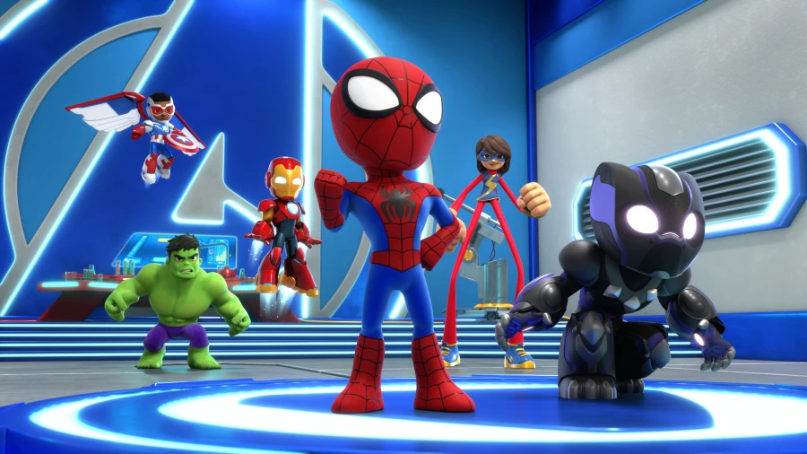 marvels spiderman amazing friends