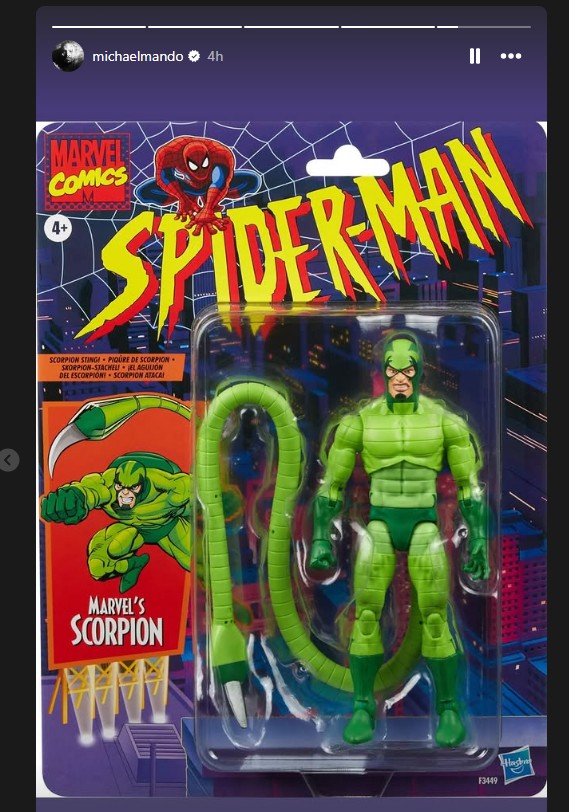 michael mando teases scorpion spider man brand new day 3
