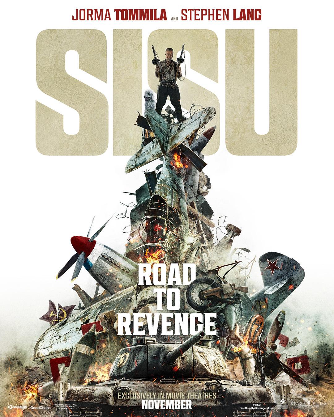 sisu road revenge poster 2 sisu road revenge poster 2