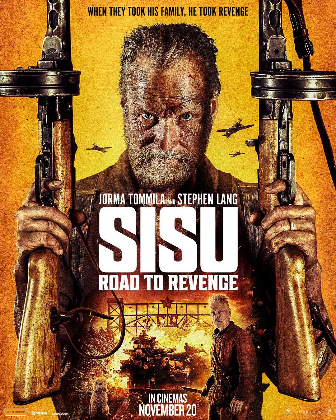 sisu road revenge poster sisu road revenge poster