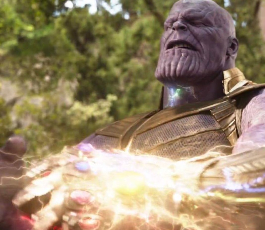thanos infinity gauntlet snap