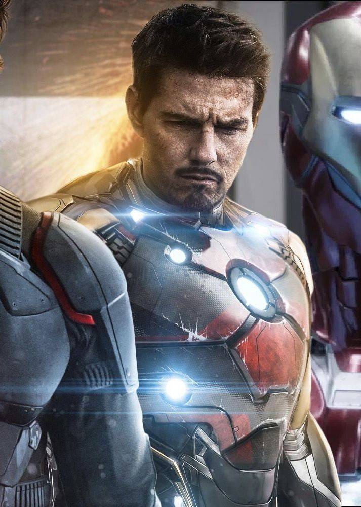 tom cruise iron man fan art 2
