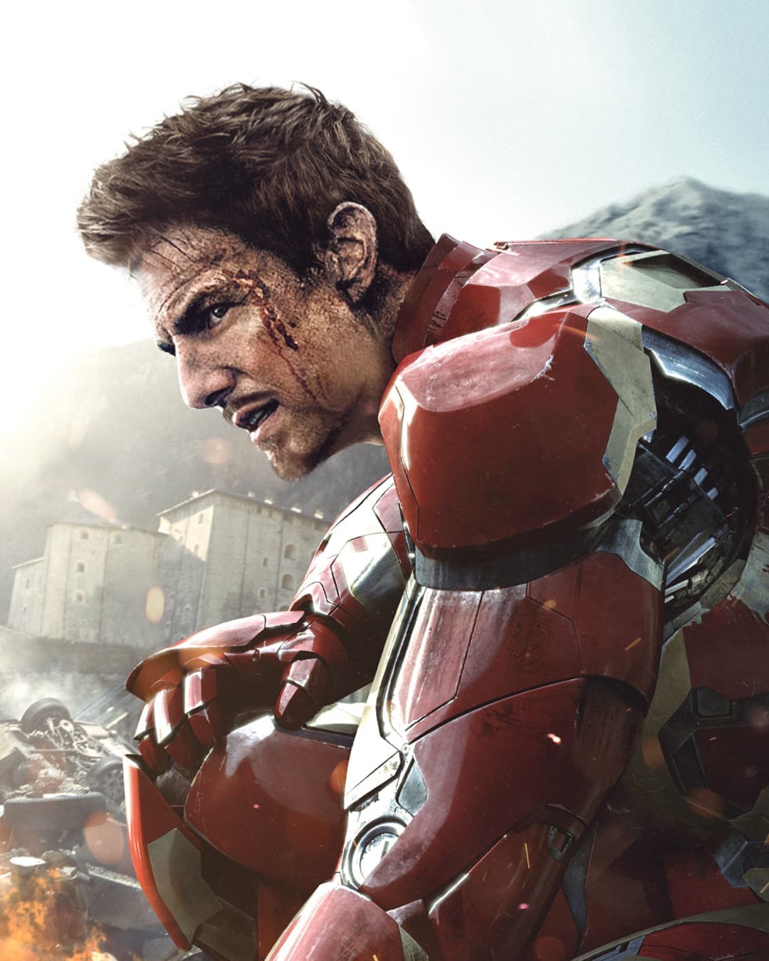 tom cruise iron man fan art 3
