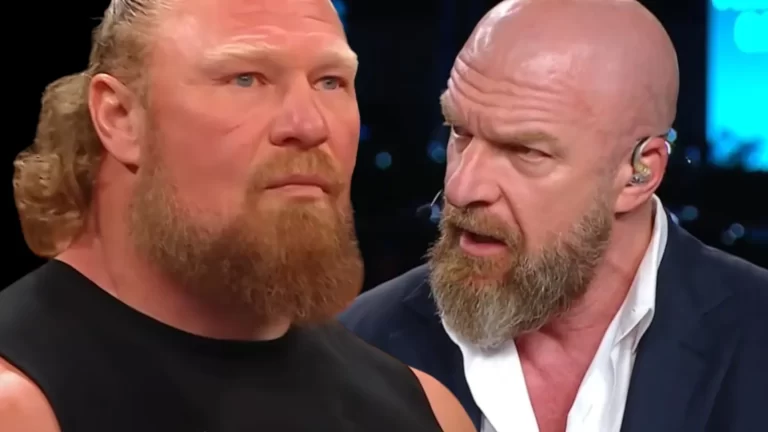 Triple H Reacts to Brock Lesnar's Shocking WWE Return at SummerSlam