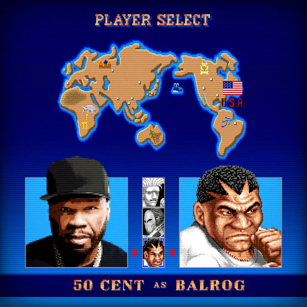 50 cent balrog street fighter