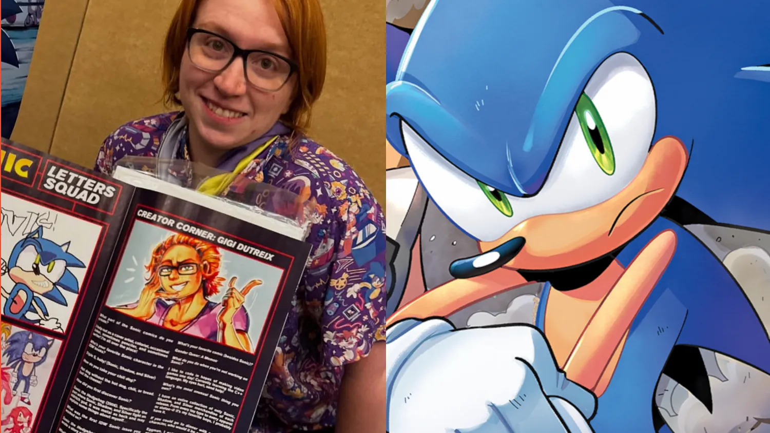 SEGA Sonic and IDW Artist Gigi Dutreix Celebrates Charlie Kirk’s Death