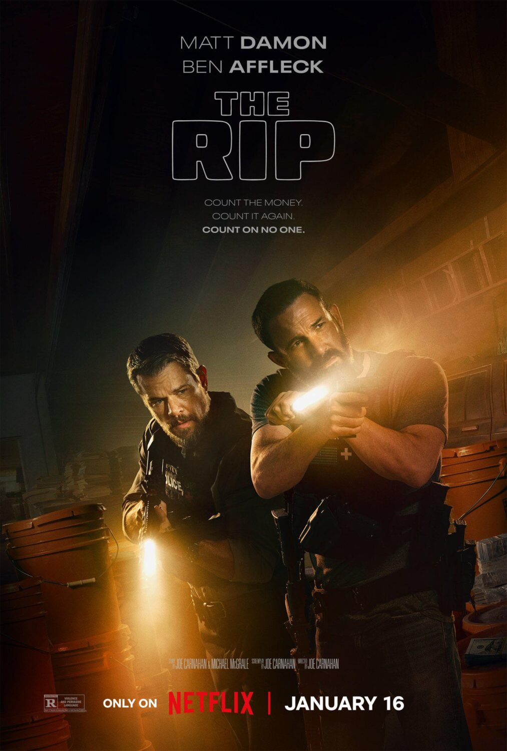 netflix the rip poster ben affleck matt damon netflix the rip poster ben affleck matt damon