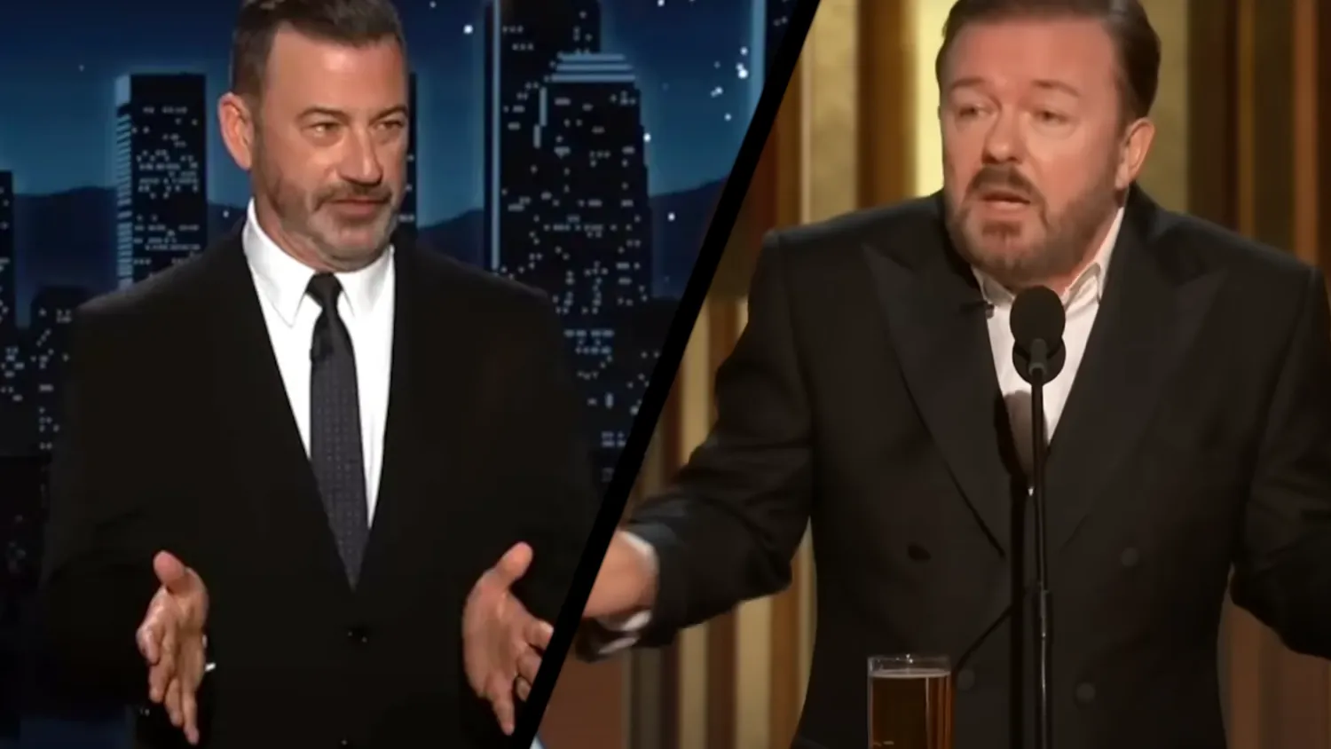 Ricky Gervais Reacts to Jimmy Kimmel as Fans Call for Him to Replace Canceled Host