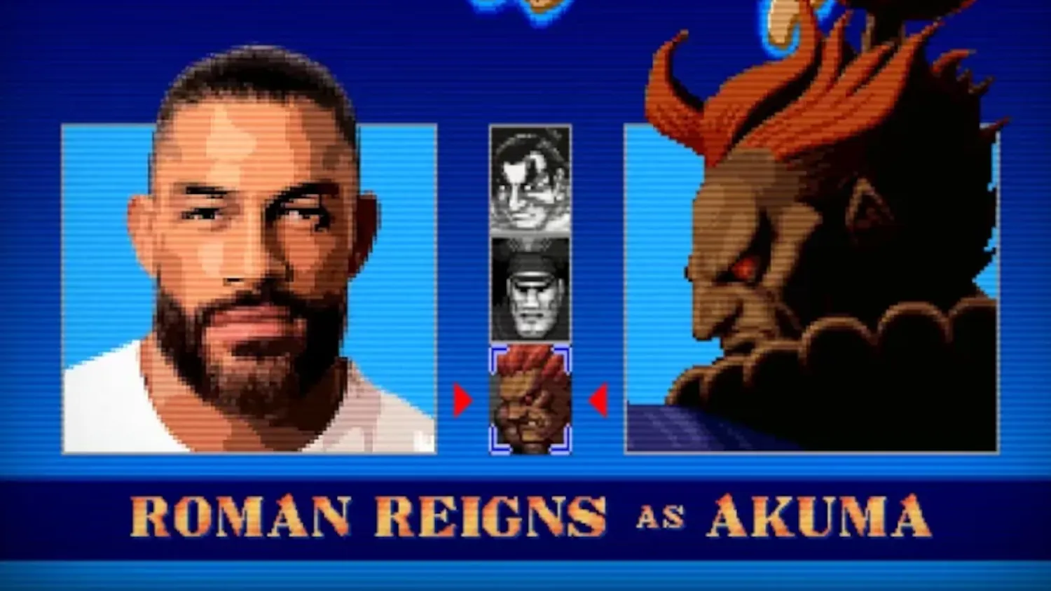 Roman Reigns Teases Akuma Transformation for Street Fighter Movie