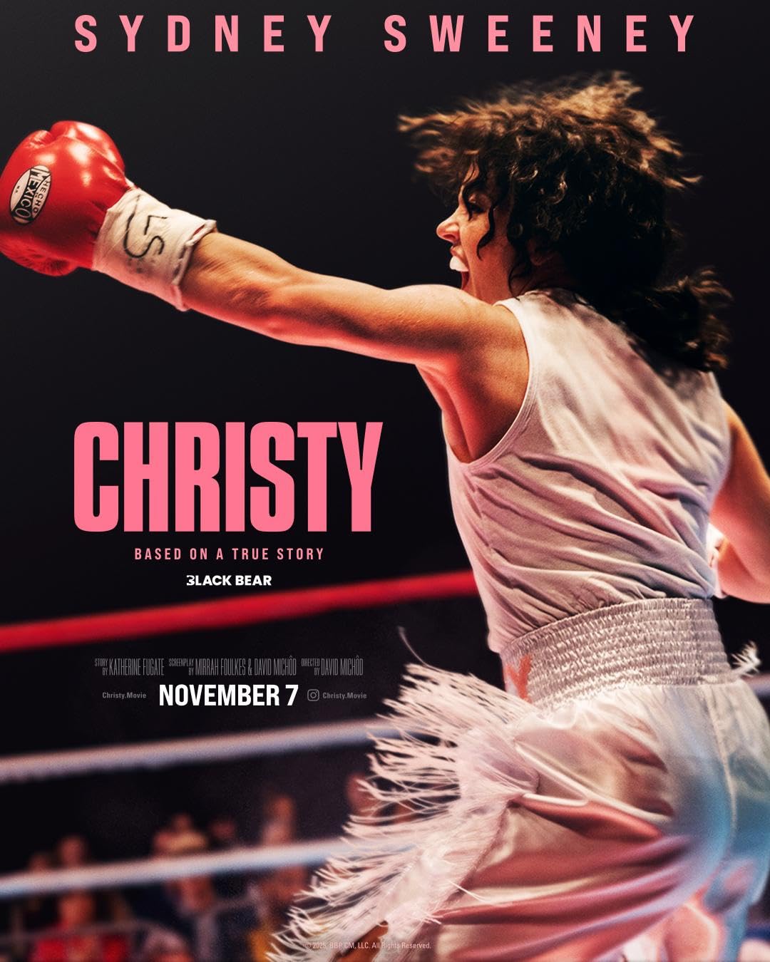 sydney sweeney christy poster