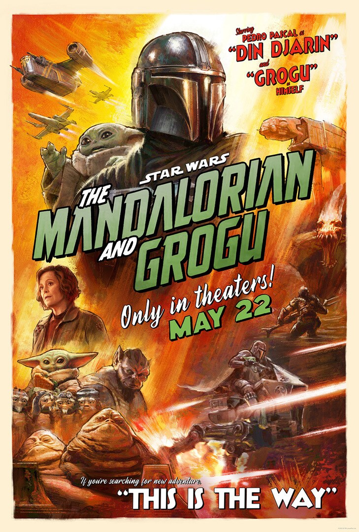 the mandalorian grogu movie poster the mandalorian grogu movie poster