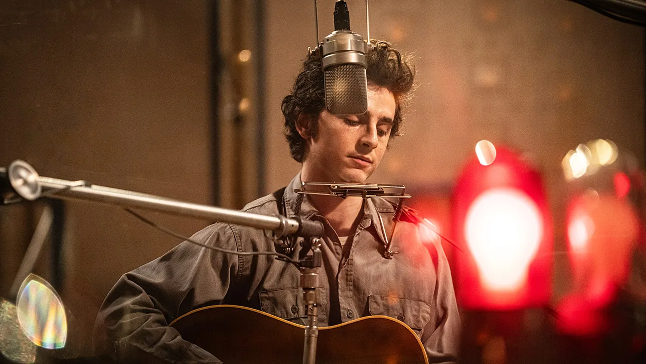 timothy chalamet bob dylan