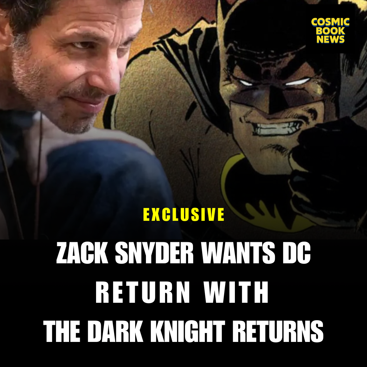 ZACK SNYDER WANTS DC RETURN WITH 1