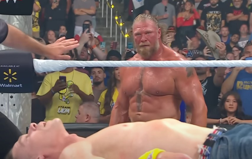 cena vs lesnar wwe