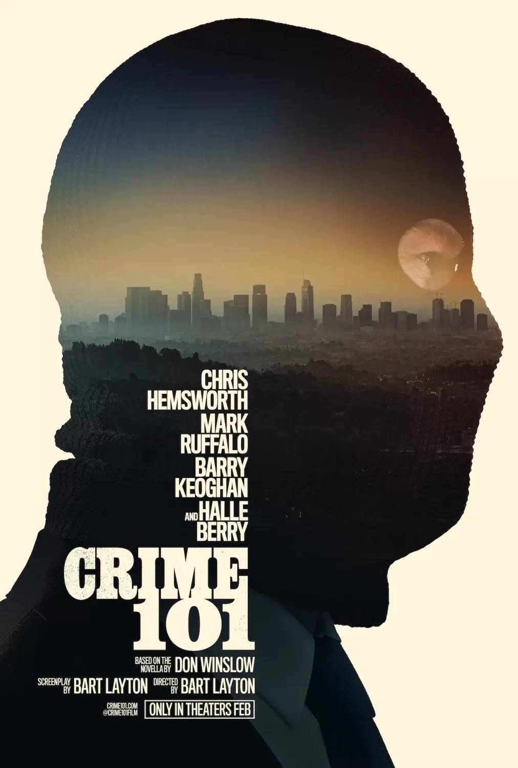 crime 101 poster crime 101 poster