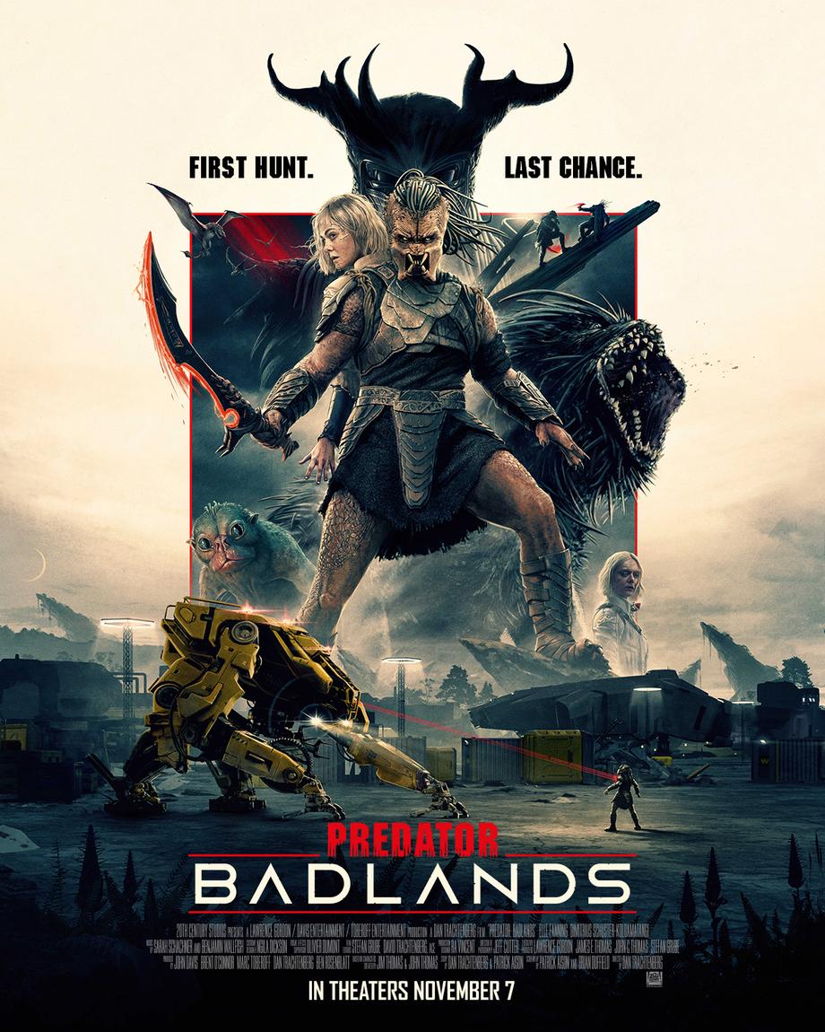 predator badlands poster
