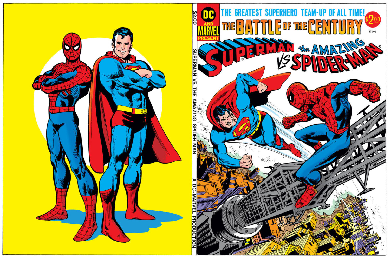 superman vs spider man