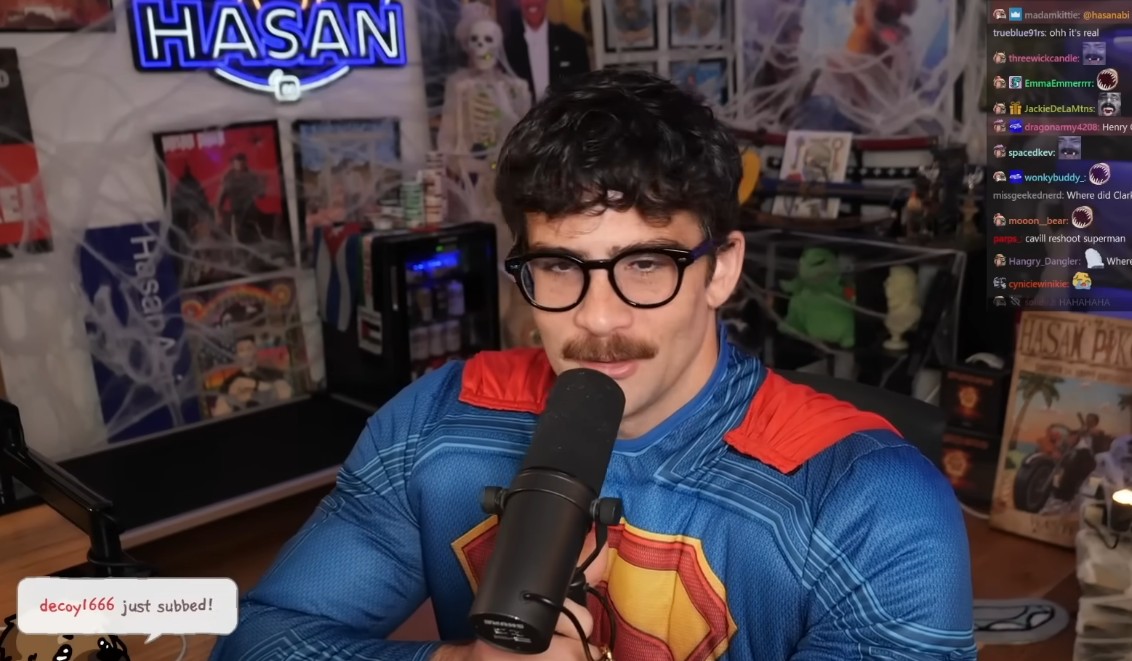 Hasan Piker Superman 1