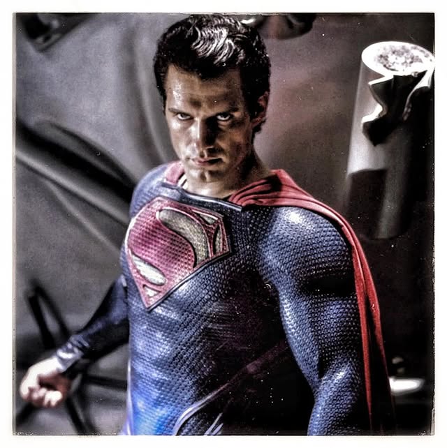 henry cavill superman zack snyder photo