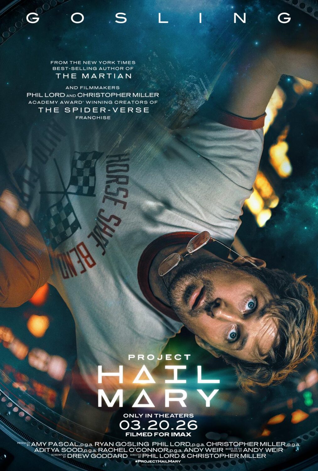 ryan gosling amazon project hail mary poster