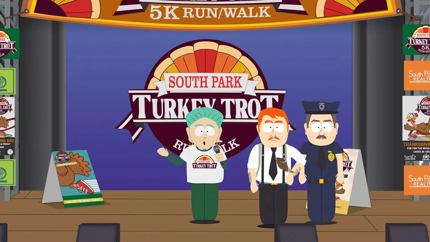 south park turkey trot 1