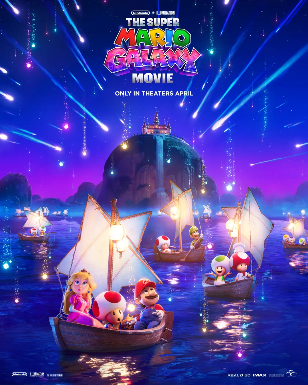 super mario galaxy movie poster