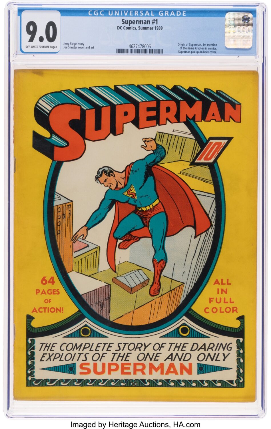 superman 1 auction