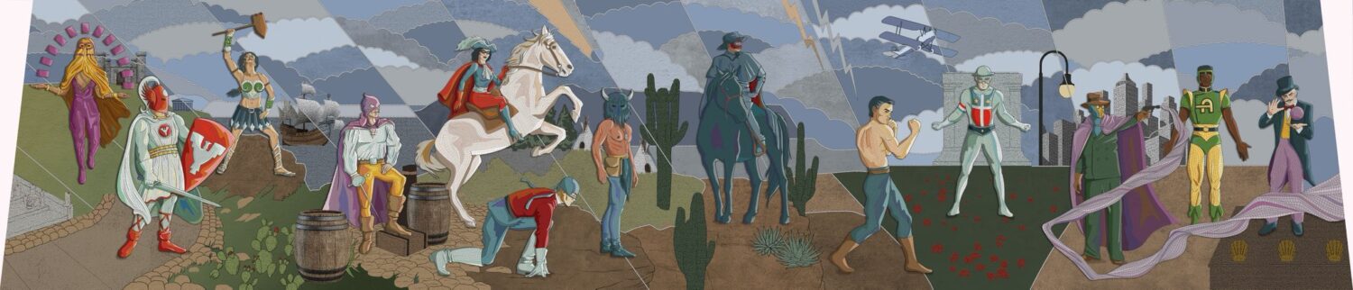 superman mural 1 superman mural 1