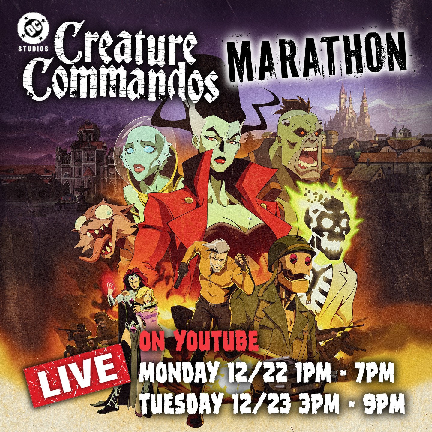 creature commandos youtube creature commandos youtube