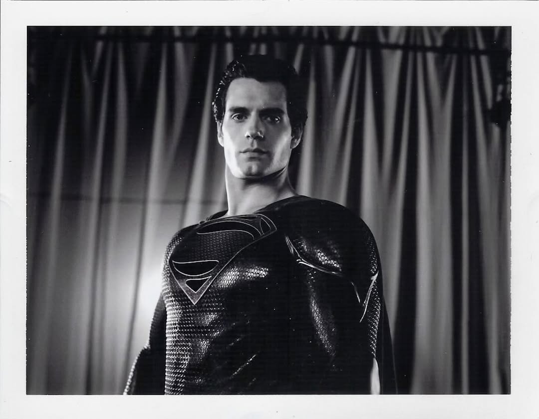 henry cavill superman zack snyder man steel costume test